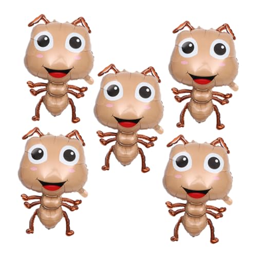 WEKAMOS 5 Stück Teiliges Folienballons Cartoon Tierballons Große Ant Themed Ballons Lebendige Partydeko für Sommer Fotohintergrund Garten und Kinderparty Dekoration WEKAMOS 5 Stück Teiliges Folienballons Cartoon Tierballons Große Ant Themed Ballons Lebendige Partydeko für Sommer Fotohintergrund Garten und Kinderparty Dekoration von WEKAMOS