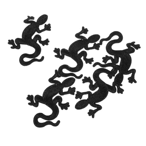 WEKAMOS 5 Stück Teiliges Gecko Bügelbild Bunte Tierpatches zum Aufbügeln und Annähen Vielseitige Kleidung Flicken für DIY Hut Tasche Jacke Langlebige Stickapplikationen WEKAMOS 5 Stück Teiliges Gecko Bügelbild Bunte Tierpatches zum Aufbügeln und Annähen Vielseitige Kleidung Flicken für DIY Hut Tasche Jacke Langlebige Stickapplikationen von WEKAMOS