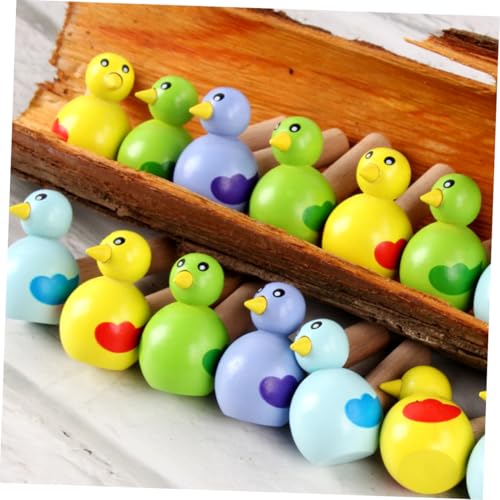 WEKAMOS 5 Stück Teiliges Vogelmotiv Musikspielzeug Sicher Fördert Musikalische Kreativität Geschenk für Mädchen im Kindergarten und Garten Draußen Zufällige Farbe Zufällige Farbe von WEKAMOS