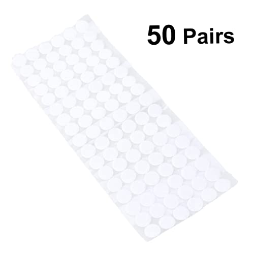 WEKAMOS 50 Paare Klettpunkte Selbstklebend Durchmesser Doppelseitige Klettband Dot Tapes Weiß Starke Haftung für Zuhause Büro und Bastelprojekte WEKAMOS 50 Paare Klettpunkte Selbstklebend Durchmesser Doppelseitige Klettband Dot Tapes Weiß Starke Haftung für Zuhause Büro und Bastelprojekte von WEKAMOS