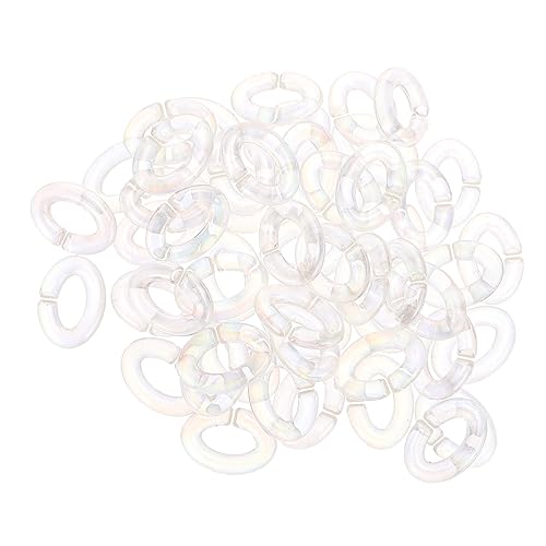 WEKAMOS 50 Stück Acryl Verbindungsringe C Form Schmuckverschluss für DIY Ohrringe Armbänder und Transparent mit Farbverlauf Leicht und Hautfreundlich für Kreative Projekte WEKAMOS 50 Stück Acryl Verbindungsringe C Form Schmuckverschluss für DIY Ohrringe Armbänder und Transparent mit Farbverlauf Leicht und Hautfreundlich für Kreative Projekte von WEKAMOS