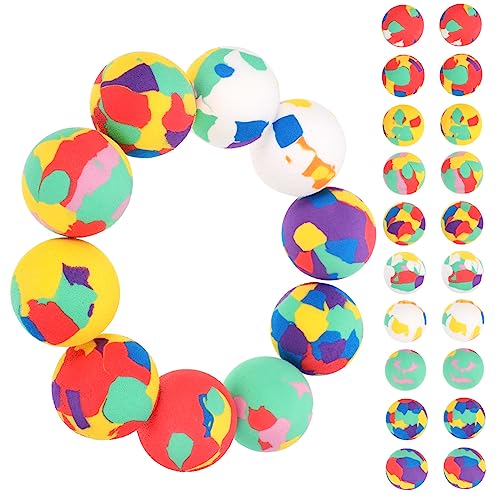 WEKAMOS 50 Stück Eva Bouncy Balls Bunte Stressabbau Kugeln für Leicht und Tragbar für Outdoor Spiel und Freizeitaktivitäten aus Sicherem Strapazierfähigem Eva Material WEKAMOS 50 Stück Eva Bouncy Balls Bunte Stressabbau Kugeln für Leicht und Tragbar für Outdoor Spiel und Freizeitaktivitäten aus Sicherem Strapazierfähigem Eva Material von WEKAMOS