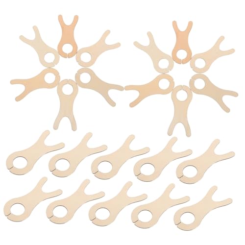 WEKAMOS 50 Stück Holz Wollwickler Fischnetz Form Garnspulen Organizer Handliche Fadenhalter Für Nähen Stricken Basteln Robuste Holzqualität Ergonomisch Glatte Kanten WEKAMOS 50 Stück Holz Wollwickler Fischnetz Form Garnspulen Organizer Handliche Fadenhalter Für Nähen Stricken Basteln Robuste Holzqualität Ergonomisch Glatte Kanten von WEKAMOS