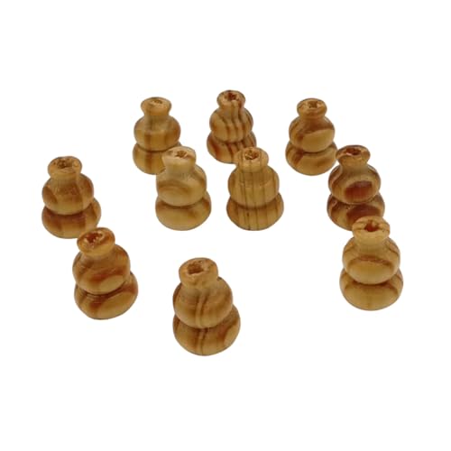 WEKAMOS 50 Stück Holzperlen in Kürbisform Naturbelassen Hohl Gearbeitet zum Auffädeln und Basteln DIY Zubehör für Armbänder Schmuck und Dekorationen WEKAMOS 50 Stück Holzperlen in Kürbisform Naturbelassen Hohl Gearbeitet zum Auffädeln und Basteln DIY Zubehör für Armbänder Schmuck und Dekorationen von WEKAMOS