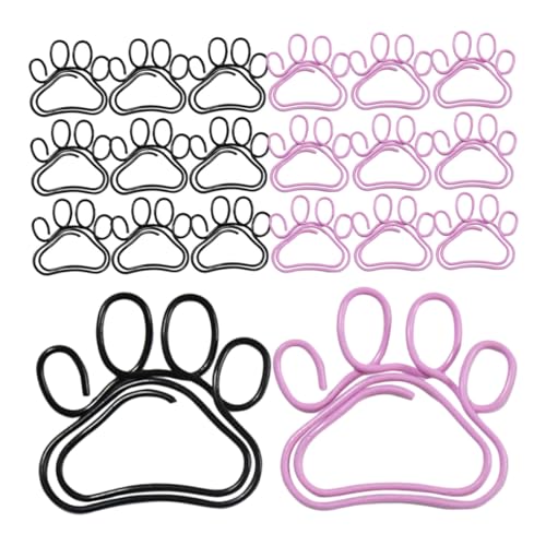 WEKAMOS 50 Stück Katzenkrallen Büroklammern in Schwarz und Niedliche Kleine Mehrzweck Papierklammern für Büro und Schule Dekorative Metall Clips Langlebig und Praktisch WEKAMOS 50 Stück Katzenkrallen Büroklammern in Schwarz und Niedliche Kleine Mehrzweck Papierklammern für Büro und Schule Dekorative Metall Clips Langlebig und Praktisch von WEKAMOS