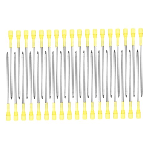 WEKAMOS 50 Stück Kugelschreiberminen, 1,0 Mm Tintenstiftminen, Metallminen Mit Mittlerer Spitze, Bürobedarf Für Einziehbare Kugelschreiber, Stylus-stifte WEKAMOS 50 Stück Kugelschreiberminen, 1,0 Mm Tintenstiftminen, Metallminen Mit Mittlerer Spitze, Bürobedarf Für Einziehbare Kugelschreiber, Stylus-stifte von WEKAMOS