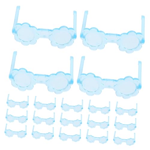 WEKAMOS 50 Stück Mini-Brille Puppe Puppe Mini-Puppen Für Puppenbrillen Brillen Zum Anziehen Der Puppe Winzige Brille Puppe Verkleiden Zubehör Mini -puppenbrille Plastik Sky-Blue WEKAMOS 50 Stück Mini-Brille Puppe Puppe Mini-Puppen Für Puppenbrillen Brillen Zum Anziehen Der Puppe Winzige Brille Puppe Verkleiden Zubehör Mini -puppenbrille Plastik Sky-Blue von WEKAMOS