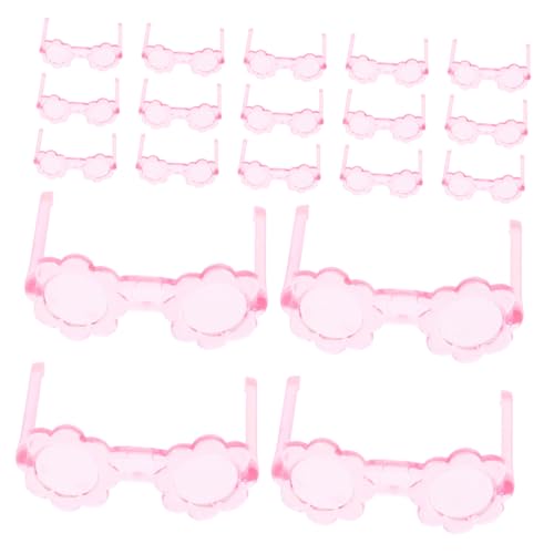 WEKAMOS 50 Stück Mini-Brille Puppenkleidung Puppenbrille Brillenrequisiten für Puppe Miniatur-Brillensachen Brillen für Puppen Brillen zum Anziehen der Puppe winzige Brille Plastik Rosa WEKAMOS 50 Stück Mini-Brille Puppenkleidung Puppenbrille Brillenrequisiten für Puppe Miniatur-Brillensachen Brillen für Puppen Brillen zum Anziehen der Puppe winzige Brille Plastik Rosa von WEKAMOS