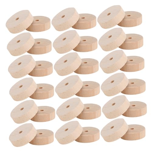 WEKAMOS 50 Stück Mini Holzräder zum Basteln Runde DIY Modellauto Räder aus Holz Unbehandelte Kleine Holzräder für Kreative Bastelprojekte Spielzeugreparatur und Modellbau Ø Innen ø WEKAMOS 50 Stück Mini Holzräder zum Basteln Runde DIY Modellauto Räder aus Holz Unbehandelte Kleine Holzräder für Kreative Bastelprojekte Spielzeugreparatur und Modellbau Ø Innen ø von WEKAMOS