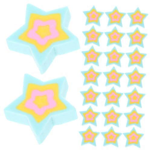 WEKAMOS 50 Stück Mini Radiergummis Sternform Radiergummis Bulk Weiche Cartoon Radierer Für Schule Büro Vielseitig Einsetzbar Zum Papier Tragbar WEKAMOS 50 Stück Mini Radiergummis Sternform Radiergummis Bulk Weiche Cartoon Radierer Für Schule Büro Vielseitig Einsetzbar Zum Papier Tragbar von WEKAMOS