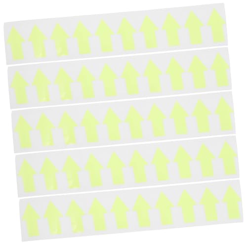 WEKAMOS 50 Stück Nachtleuchtendes Klebeband Luminous Adhesive Film für Innenraumdekoration Glüheffekt für Partys Leicht und Tragbar Optimale Haftung Glatten Oberflächen von WEKAMOS