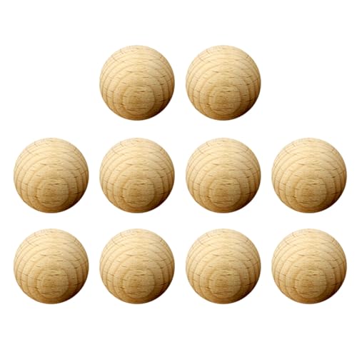 WEKAMOS 50 Stück Natürliche Runde Holzperlen aus Hochwertigem Buchenholz Unbehandelte DIY Holzperlen Kugeln für Kreative Bastelprojekte und Heimdekoration Stabile und Langlebige WEKAMOS 50 Stück Natürliche Runde Holzperlen aus Hochwertigem Buchenholz Unbehandelte DIY Holzperlen Kugeln für Kreative Bastelprojekte und Heimdekoration Stabile und Langlebige von WEKAMOS