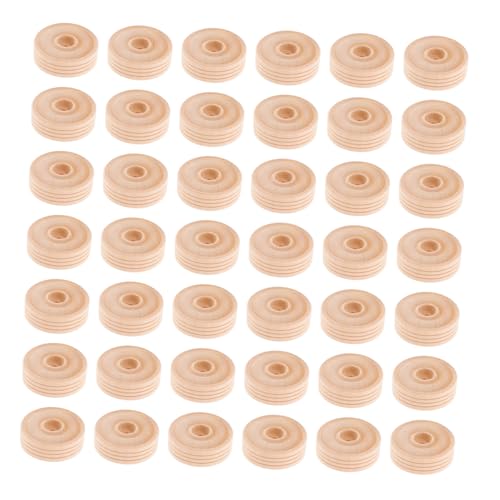 WEKAMOS 50 Stück Runde Holzräder Zubehör für DIY Bastelbedarf Langlebige und Hochwertige Materialien für Kreative Projekte mit Kindern für Handwerksmodelle und Spielzeuggestaltung WEKAMOS 50 Stück Runde Holzräder Zubehör für DIY Bastelbedarf Langlebige und Hochwertige Materialien für Kreative Projekte mit Kindern für Handwerksmodelle und Spielzeuggestaltung von WEKAMOS