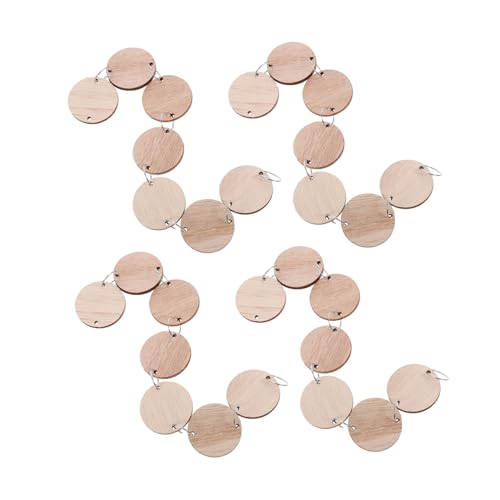 WEKAMOS 50 Stück Runde Holzscheiben mit Metallringen Set Holz Hängender Kalender Zubehör Kreative Geburtstags und Jahrestag Erinnerung Präzise Geschnittene Holzplaketten für DIY WEKAMOS 50 Stück Runde Holzscheiben mit Metallringen Set Holz Hängender Kalender Zubehör Kreative Geburtstags und Jahrestag Erinnerung Präzise Geschnittene Holzplaketten für DIY von WEKAMOS