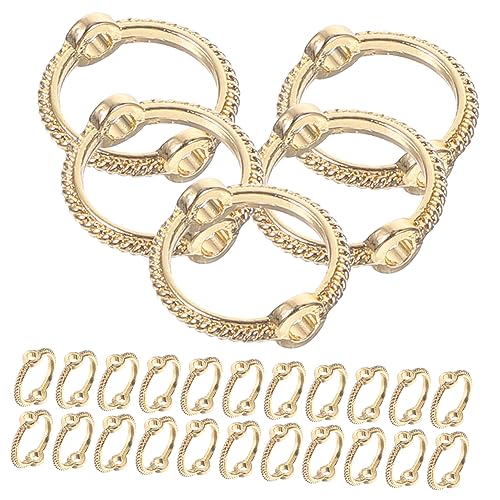 WEKAMOS 50 Stück Runde Perlenrahmen Schmuckverbinder für DIY Armbänder und Mehr Vergoldete Leichte und Stilvolle Bead Frames für Kreative Handarbeiten WEKAMOS 50 Stück Runde Perlenrahmen Schmuckverbinder für DIY Armbänder und Mehr Vergoldete Leichte und Stilvolle Bead Frames für Kreative Handarbeiten von WEKAMOS