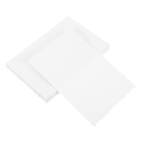WEKAMOS 50 Stück Teiliges Blanko Postkarten Dickem Kartonpapier Vielseitig für Diy Grußkarten Einladungen Handgemalte Kunstwerke und Papierbasteleien Geeignet für Erwachsene von WEKAMOS