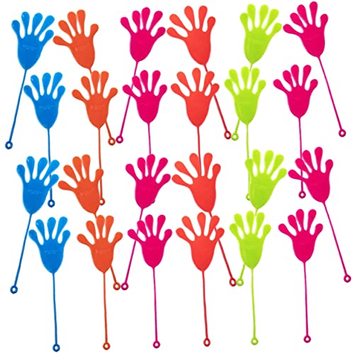 WEKAMOS 50 Stück Teiliges Elastisches Klebespielzeug für Haftende Dehnbare Spielhand Kinderfreundlich als Party Gastgeschenk und Lustiges Mitgebsel für Geburtstage und Zufällige Farbe WEKAMOS 50 Stück Teiliges Elastisches Klebespielzeug für Haftende Dehnbare Spielhand Kinderfreundlich als Party Gastgeschenk und Lustiges Mitgebsel für Geburtstage und Zufällige Farbe von WEKAMOS