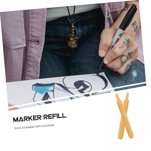 WEKAMOS 50 Stück Teiliges Ersatzspitzen für Permanentmarker Ölbasierte Acrylfarben Marker Nibs Nachfüllbar Langlebig Vielseitig Einsetzbar für Stoff und Kunststoff WEKAMOS 50 Stück Teiliges Ersatzspitzen für Permanentmarker Ölbasierte Acrylfarben Marker Nibs Nachfüllbar Langlebig Vielseitig Einsetzbar für Stoff und Kunststoff von WEKAMOS