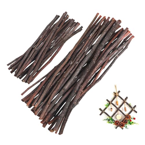 WEKAMOS 50 Stück Teiliges Holzstäbchen zum Basteln Robuste Naturholzstangen mit Glatter Oberfläche für DIY Projekte Foto Requisiten und Vielseitige Dekorationen WEKAMOS 50 Stück Teiliges Holzstäbchen zum Basteln Robuste Naturholzstangen mit Glatter Oberfläche für DIY Projekte Foto Requisiten und Vielseitige Dekorationen von WEKAMOS