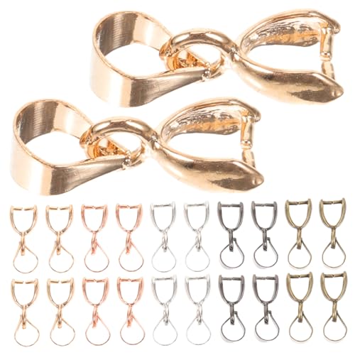 WEKAMOS 50 Stück Teiliges Quetschverschluss in Fünf Farben Einfache Montage Vielseitiger Kettenverbinder für DIY Halsketten Armbänder und Taschenanhänger WEKAMOS 50 Stück Teiliges Quetschverschluss in Fünf Farben Einfache Montage Vielseitiger Kettenverbinder für DIY Halsketten Armbänder und Taschenanhänger von WEKAMOS