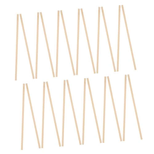 WEKAMOS 50 Stück Unbehandelte Quadratische Bambusstäbe für Diy Bastelprojekte Hochwertige Sticks für Architekturmodelle und Handwerksarbeiten WEKAMOS 50 Stück Unbehandelte Quadratische Bambusstäbe für Diy Bastelprojekte Hochwertige Sticks für Architekturmodelle und Handwerksarbeiten von WEKAMOS
