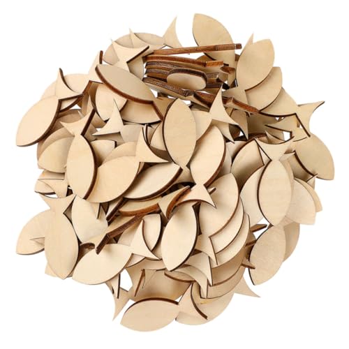 WEKAMOS 50 Stück Unbemalte Holzfisch Ausschnitte für DIY Deko Bastelrohlinge zum Bemalen Holzscheiben für Kreative Tischdekoration und Bastelprojekte WEKAMOS 50 Stück Unbemalte Holzfisch Ausschnitte für DIY Deko Bastelrohlinge zum Bemalen Holzscheiben für Kreative Tischdekoration und Bastelprojekte von WEKAMOS