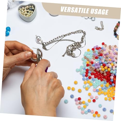 WEKAMOS 500 Stück Bunte Acrylperlen Runde DIY Schmuckperlen mit Großloch Leicht Farbintensiv Strapazierfähig für Armbänder Halsketten Telefonketten Bastelprojekte WEKAMOS 500 Stück Bunte Acrylperlen Runde DIY Schmuckperlen mit Großloch Leicht Farbintensiv Strapazierfähig für Armbänder Halsketten Telefonketten Bastelprojekte von WEKAMOS