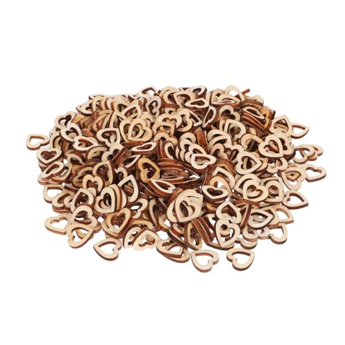 WEKAMOS 500 Stück Natürliche Holz Ausschnitte für Diy Dekoration Romantische Hochzeitskonfetti Tischdekoration und Geschenkanhänger für Partys und Besondere Anlässe WEKAMOS 500 Stück Natürliche Holz Ausschnitte für Diy Dekoration Romantische Hochzeitskonfetti Tischdekoration und Geschenkanhänger für Partys und Besondere Anlässe von WEKAMOS