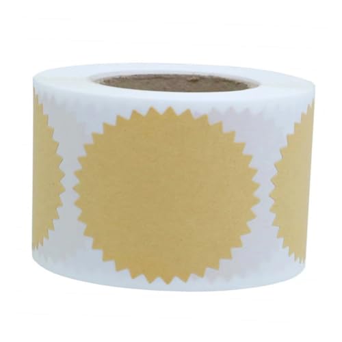 WEKAMOS 500 Stück Selbstklebende Kraftpapier Geschenketiketten Blanko Runde Geschenkaufkleber für Partygeschenke DIY Beschriftung Kreative Verpackungssticker Vielseitig für WEKAMOS 500 Stück Selbstklebende Kraftpapier Geschenketiketten Blanko Runde Geschenkaufkleber für Partygeschenke DIY Beschriftung Kreative Verpackungssticker Vielseitig für von WEKAMOS