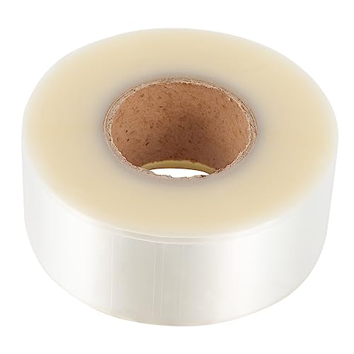 WEKAMOS 500 Stück Transparente Etikettenschutzfolien für Barcode Etiketten Bibliotheken Selbstklebend Wasserfest Optimaler Schutz aus PVC für Bücher und Dokumente von WEKAMOS