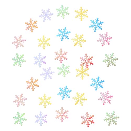 WEKAMOS 5000 Stück Teiliges Schneeflocken Konfetti Weiß mit Glitzereffekt Mini Deko Streuteile für Tisch Hochzeit Geburtstag Weihnachtsfeier Vielseitige Winter Party Ornamente von WEKAMOS