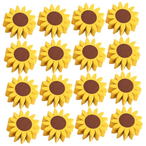 WEKAMOS 50Stücke Holzperlen Sonnenblumenförmig DIY Bastelperlen für Handwerksprojekte Robust und Vielseitig Einsetzbar für Dekorationen Schmuck und WEKAMOS 50Stücke Holzperlen Sonnenblumenförmig DIY Bastelperlen für Handwerksprojekte Robust und Vielseitig Einsetzbar für Dekorationen Schmuck und von WEKAMOS