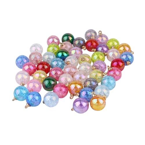 WEKAMOS 50Stücke Transparente Resin Perlen Anhänger für Schmuckherstellung für Armbänder Taschen und DIY Projekte mit Leuchtenden Farben und Glitzerndem WEKAMOS 50Stücke Transparente Resin Perlen Anhänger für Schmuckherstellung für Armbänder Taschen und DIY Projekte mit Leuchtenden Farben und Glitzerndem von WEKAMOS