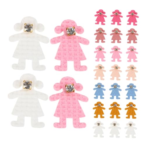 WEKAMOS 50pcs Stoff Bären Strassverzierungen Für DIY Crafts Party Dekorationen Bären Applikationen Für Kleidung Verschönerte Bärenbären Für Frauen WEKAMOS 50pcs Stoff Bären Strassverzierungen Für DIY Crafts Party Dekorationen Bären Applikationen Für Kleidung Verschönerte Bärenbären Für Frauen von WEKAMOS