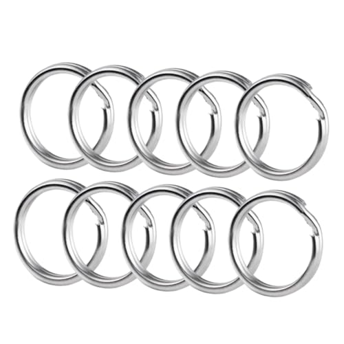 WEKAMOS 580 Stück Teiliges Split Key Rings aus Robustem Rostfreiem Metall Flache Schlüsselringe für DIY Schlüsselanhänger und Schmuckherstellung Umweltfreundlich Sicher Verschließbar WEKAMOS 580 Stück Teiliges Split Key Rings aus Robustem Rostfreiem Metall Flache Schlüsselringe für DIY Schlüsselanhänger und Schmuckherstellung Umweltfreundlich Sicher Verschließbar von WEKAMOS