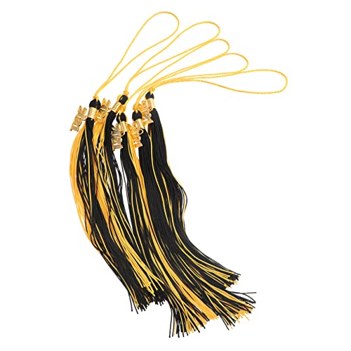 WEKAMOS 5Stücke Doktorhut Quaste Anhänger für Abschlussfeiern Tassel für Schlüsselanhänger Geschenkanhänger und Lesezeichen Hochwertiges Material WEKAMOS 5Stücke Doktorhut Quaste Anhänger für Abschlussfeiern Tassel für Schlüsselanhänger Geschenkanhänger und Lesezeichen Hochwertiges Material von WEKAMOS