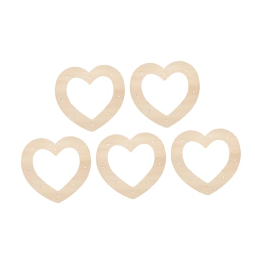 WEKAMOS 5Stücke Herzförmige Holzkranzrahmen für DIY Blumenkränze Romantische Deko für Hochzeiten Valentinstag und Feste Stabile und Langlebige Holzmaterialien Vielseitig Einsetzbar WEKAMOS 5Stücke Herzförmige Holzkranzrahmen für DIY Blumenkränze Romantische Deko für Hochzeiten Valentinstag und Feste Stabile und Langlebige Holzmaterialien Vielseitig Einsetzbar von WEKAMOS