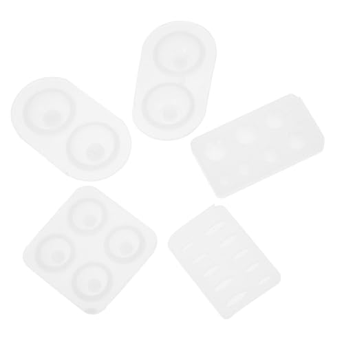 WEKAMOS 5Stücke Teiliges Silikonformen für Puppenaugen DIY Kunstformen für Bastelprojekte für Epoxidharz und Bastelarbeiten Gemusterte Formen für Einzigartige WEKAMOS 5Stücke Teiliges Silikonformen für Puppenaugen DIY Kunstformen für Bastelprojekte für Epoxidharz und Bastelarbeiten Gemusterte Formen für Einzigartige von WEKAMOS