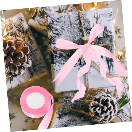 WEKAMOS 6 Rollen Satinbänder Geschenkband in Pastellfarben für DIY Basteln Seidig Glänzende Flexible Deko bänder zum Verpacken von Geschenken und Hochzeitsdekorationen von WEKAMOS