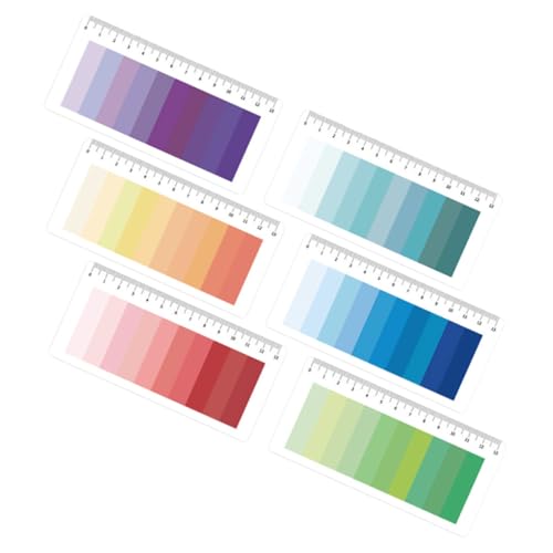 WEKAMOS 6 Sätze Teiliges Farbverlauf Haftmarker Sticky Flags Multifunktionale Portable Buch und Seitenmarkierer Schmale Haftstreifen für Studium Büro und Zuhause Langlebig und WEKAMOS 6 Sätze Teiliges Farbverlauf Haftmarker Sticky Flags Multifunktionale Portable Buch und Seitenmarkierer Schmale Haftstreifen für Studium Büro und Zuhause Langlebig und von WEKAMOS