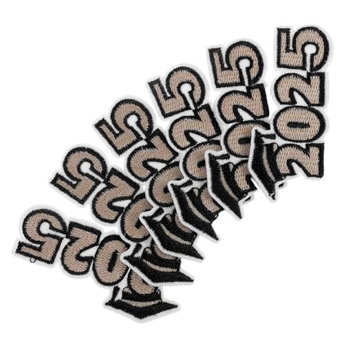 WEKAMOS 6 Stück Abschluss Bügelbilder Gestickte Selbstklebende Patches für Kleidung Hüte DIY Dekorationen Souvenirs für Abschlussfeier und Erinnerungen WEKAMOS 6 Stück Abschluss Bügelbilder Gestickte Selbstklebende Patches für Kleidung Hüte DIY Dekorationen Souvenirs für Abschlussfeier und Erinnerungen von WEKAMOS