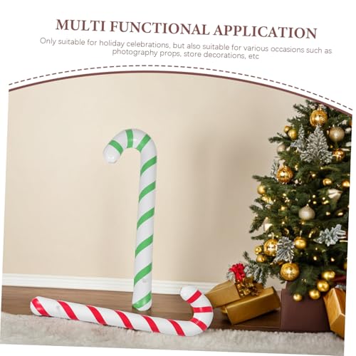 WEKAMOS 6 Stück Aufblasbare Candy Cane Dekorationen Bunte Weihnachtsdekorationen Leichte Party Ballons Tragbare Zuckerstangen für Drinnen und Draußen für Weihnachten Geburtstage Hochzeiten WEKAMOS 6 Stück Aufblasbare Candy Cane Dekorationen Bunte Weihnachtsdekorationen Leichte Party Ballons Tragbare Zuckerstangen für Drinnen und Draußen für Weihnachten Geburtstage Hochzeiten von WEKAMOS