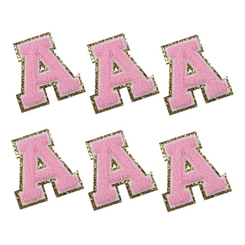 WEKAMOS 6 Stück Teiliges Buchstaben Aufnäher zum Aufbügeln und Nähen Bestickte Kleidung Reparatur Patches Vielseitige Jeans Applikationen für Taschen Rucksäcke Kleidung und DIY Gestaltung WEKAMOS 6 Stück Teiliges Buchstaben Aufnäher zum Aufbügeln und Nähen Bestickte Kleidung Reparatur Patches Vielseitige Jeans Applikationen für Taschen Rucksäcke Kleidung und DIY Gestaltung von WEKAMOS
