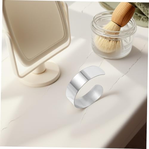 WEKAMOS 6 Stück Teiliges Edelstahl Manschettenarmband Verstellbar Unisex Schmuck Basis für DIY Armbandherstellung und Gravur Klassische Armspange für Frauen und Männer WEKAMOS 6 Stück Teiliges Edelstahl Manschettenarmband Verstellbar Unisex Schmuck Basis für DIY Armbandherstellung und Gravur Klassische Armspange für Frauen und Männer von WEKAMOS