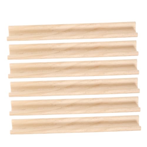 WEKAMOS 6 Stück Teiliges Holz buchstabenhalter Naturholz DIY Bastelständer Domino tabletts Organizer für Mexikanische Zug Mahjong Spiele Langlebig und Vielseitig Einsetzbar WEKAMOS 6 Stück Teiliges Holz buchstabenhalter Naturholz DIY Bastelständer Domino tabletts Organizer für Mexikanische Zug Mahjong Spiele Langlebig und Vielseitig Einsetzbar von WEKAMOS
