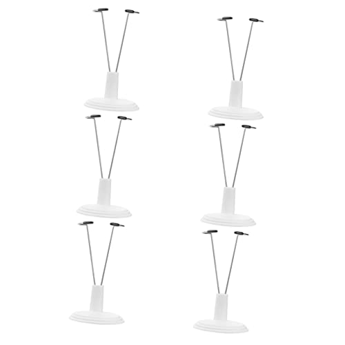 WEKAMOS 6 Stück Teiliges Puppenständer aus Weißem PVC Hohe Stütze für Puppen Leichtes Display und Aufbewahrungsregal für Zuhause Laden und Supermarkt Platzsparend und WEKAMOS 6 Stück Teiliges Puppenständer aus Weißem PVC Hohe Stütze für Puppen Leichtes Display und Aufbewahrungsregal für Zuhause Laden und Supermarkt Platzsparend und von WEKAMOS