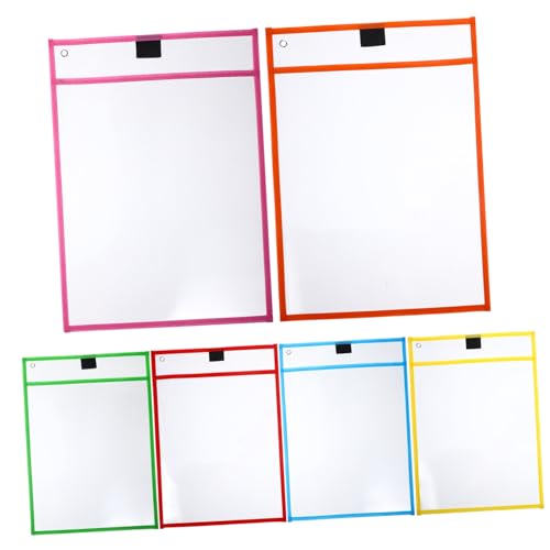 WEKAMOS 6 Stück Teiliges Säurefreie Transparente Dokumentenhüllen Papier Schutzhüllen mit Glatter Oberfläche Wiederbeschreibbar Leichter Schutz für Büro Schule Zuhause Zufällige Farbe WEKAMOS 6 Stück Teiliges Säurefreie Transparente Dokumentenhüllen Papier Schutzhüllen mit Glatter Oberfläche Wiederbeschreibbar Leichter Schutz für Büro Schule Zuhause Zufällige Farbe von WEKAMOS
