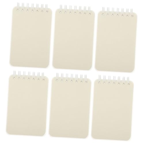 WEKAMOS 6 Stück Teiliges Spirale Notizbuch Klein Leicht Büro Skizzenbuch Liniert Memo Notizheft für Schule Zuhause und Business Einfache Handhabung und Tragbar WEKAMOS 6 Stück Teiliges Spirale Notizbuch Klein Leicht Büro Skizzenbuch Liniert Memo Notizheft für Schule Zuhause und Business Einfache Handhabung und Tragbar von WEKAMOS