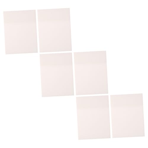 WEKAMOS 6 Stück Transparente Wasserfeste Memo Pads Vielseitige Haftnotizen für Schule Büro Studenten Praktische Notizzettel zum Beschriften und Organisieren WEKAMOS 6 Stück Transparente Wasserfeste Memo Pads Vielseitige Haftnotizen für Schule Büro Studenten Praktische Notizzettel zum Beschriften und Organisieren von WEKAMOS