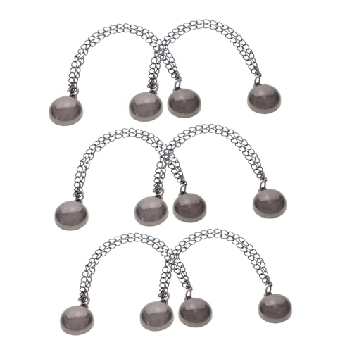 WEKAMOS 6 Stück Verstellbare Magnetische Kleiderclips für Hosen Saumclips Starke Magnetische Knöpfe Praktische Clips zum Saumfixieren ohne Nähen für Jeans und Hosenverlängerung von WEKAMOS